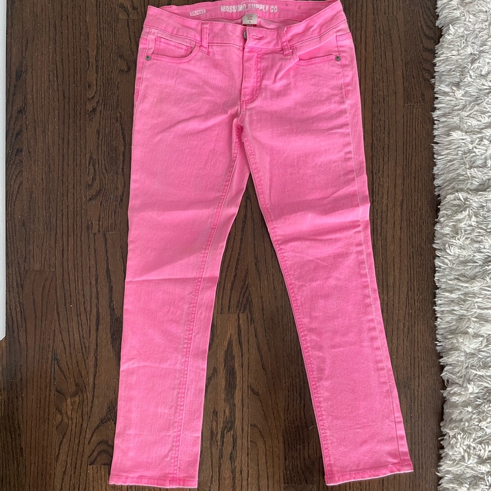 Mission pink jeans